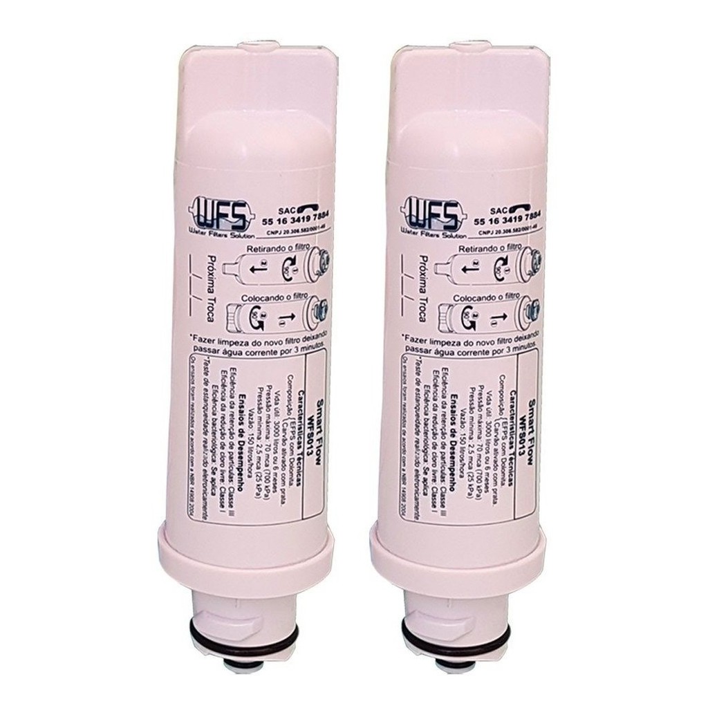 Kit 2 Filtro Refil Eletroclux Pa 10 20g 25g 30g 40g Pappca10