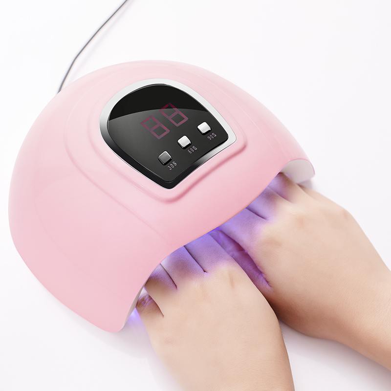 Lâmpada UV 54W Para Manicure 18 LEDS Secador De Unha USB Gel Polish Sensor Automático/Máquina De Arte Em