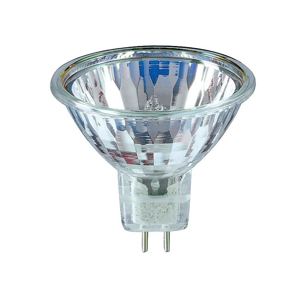 1x Lâmpada Dicroica Halogena MR16 GU53 50W 12V Bipino Branco Quente Amarelada - Necessita de Transformador