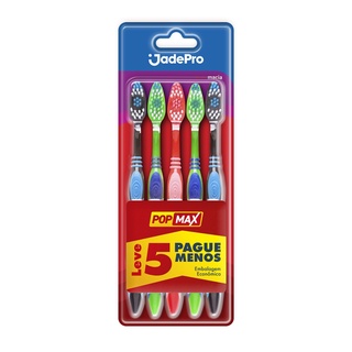 Jadefrog Escova Dental Popmax 035 KIT C/5 em Oferta na Shopee
