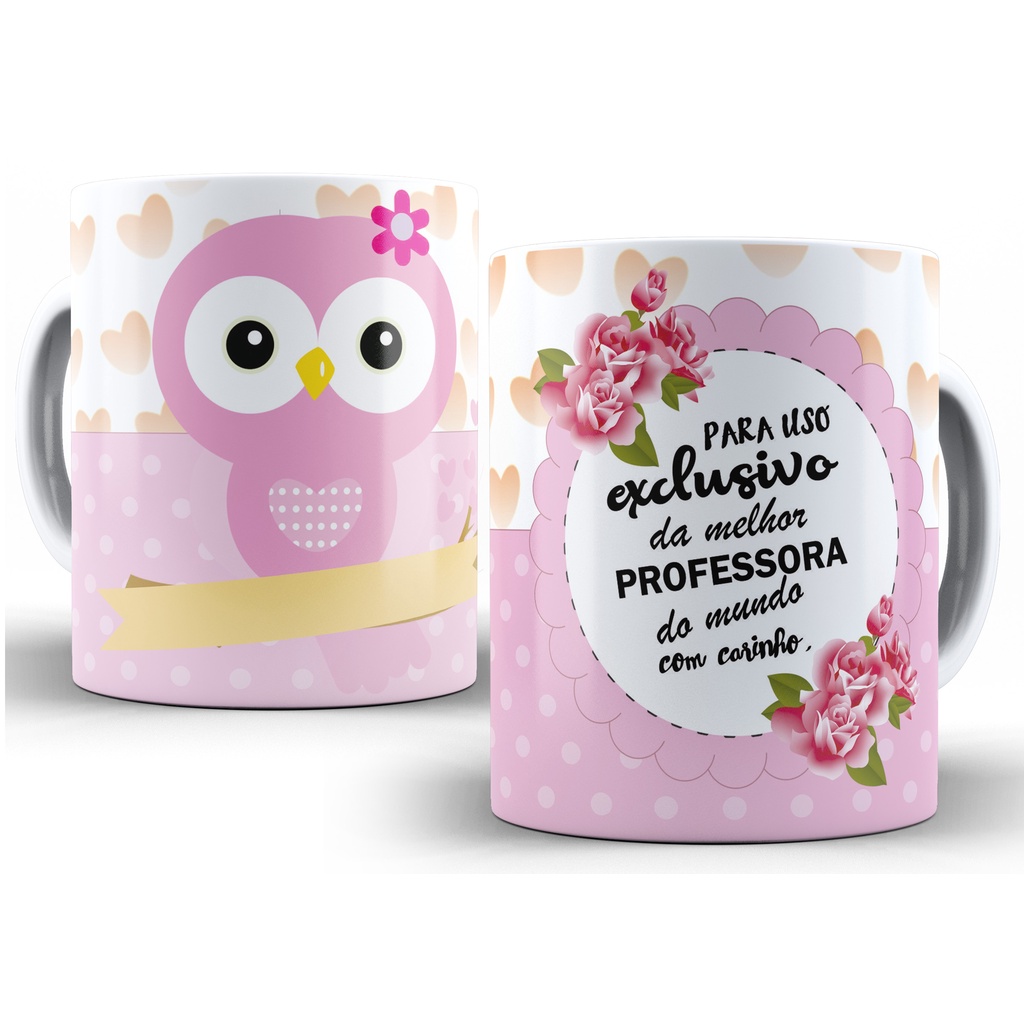 Caneca Personalizada Dia dos Professores Para Uso Exclusivo da Melhor ...