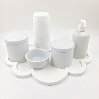 Kit Higiene Bebê Porcelana Nuvem Clean  250ml 6 Peças em Oferta na Shopee