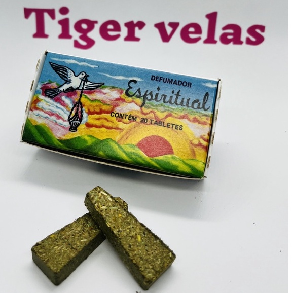 Defumador - Espiritual - Tablet Espiritual - Caixa com 20 Tablet