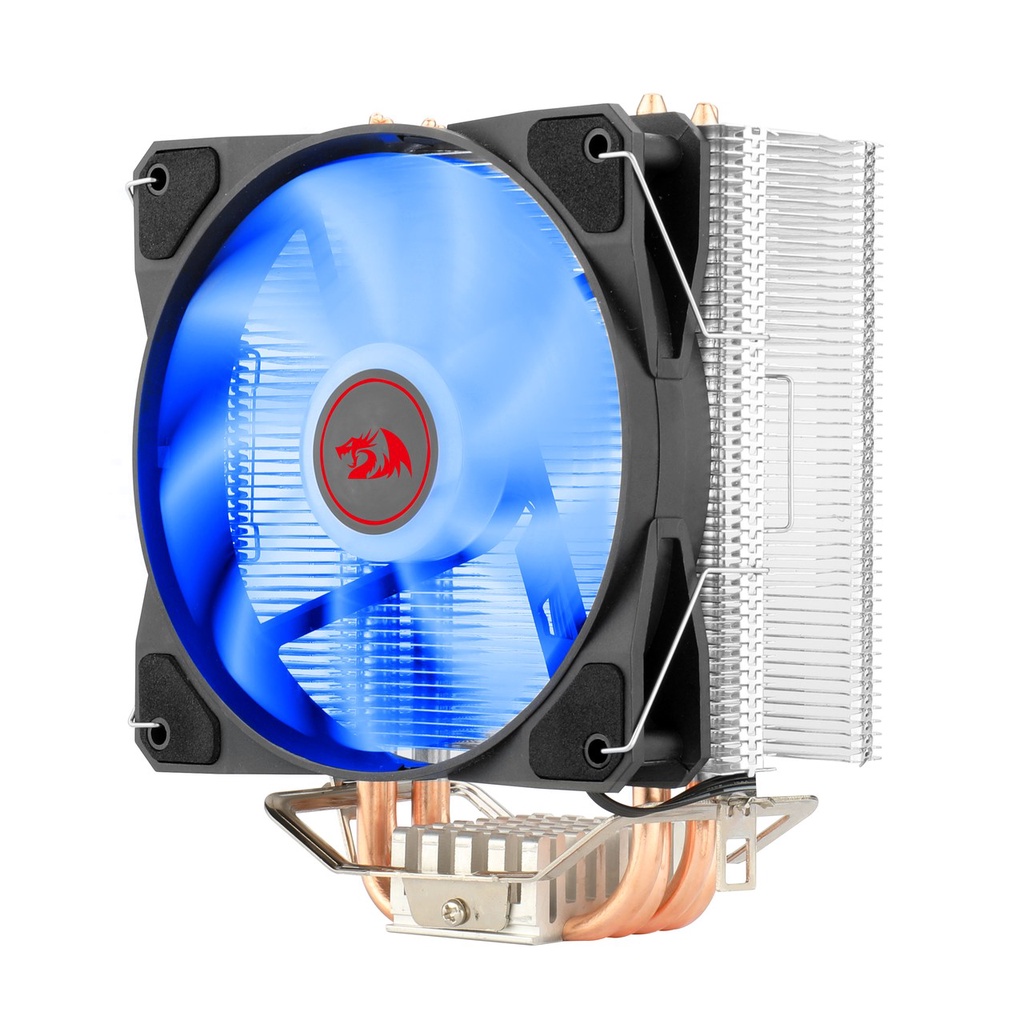 Cooler Gamer Com Led Azul CPU Processador PC Redragon Tyr CC9104-B Azul ...