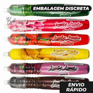 Caneta Comestível Lambe Lambe - Óleo de Massagem