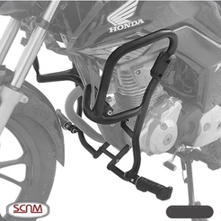 Protetor Motor Carenagem Honda Cg 160 2014 a 2024 - Original Scam