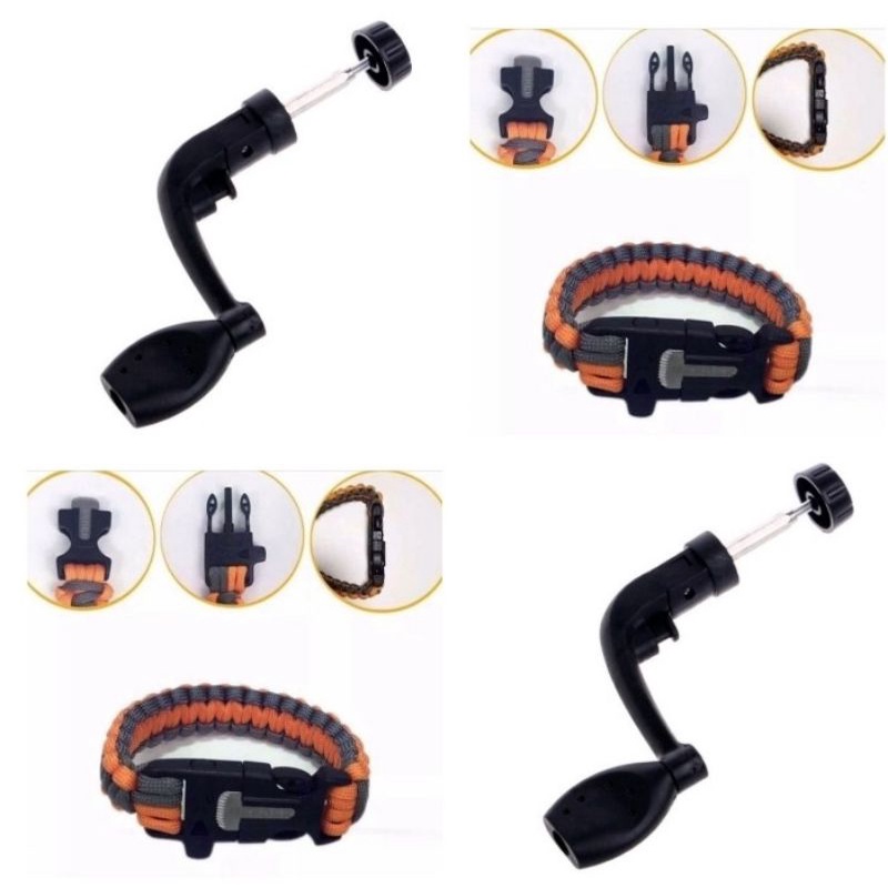 Manivela de molinete profissional + pulseira tática 4 em 1 de pesca + brinde surpresa  serve para tamanhos 3000 2000 1000 500 de todos os modelos de molinetes .
manivela dobrável facilita o transporte e evita quebra durante o trajeto na pescaria