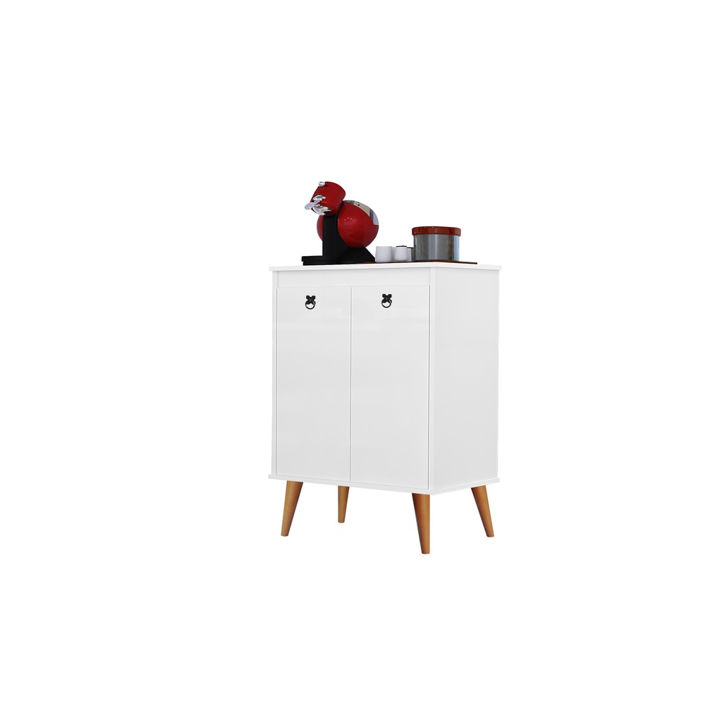 Buffet Dream Classic com Pés Palitos cor Branco