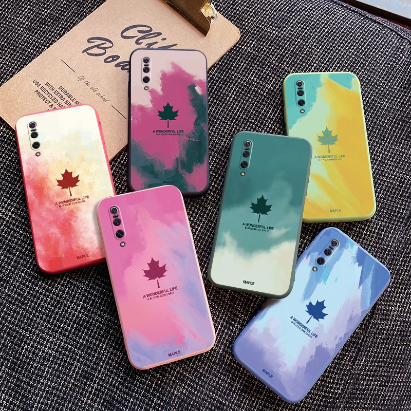 Capa de Celular Macia para Xiaomi MI 9 Pro 9 SE 9 Lite 9T Pro 6 6X de maple Case Capinha