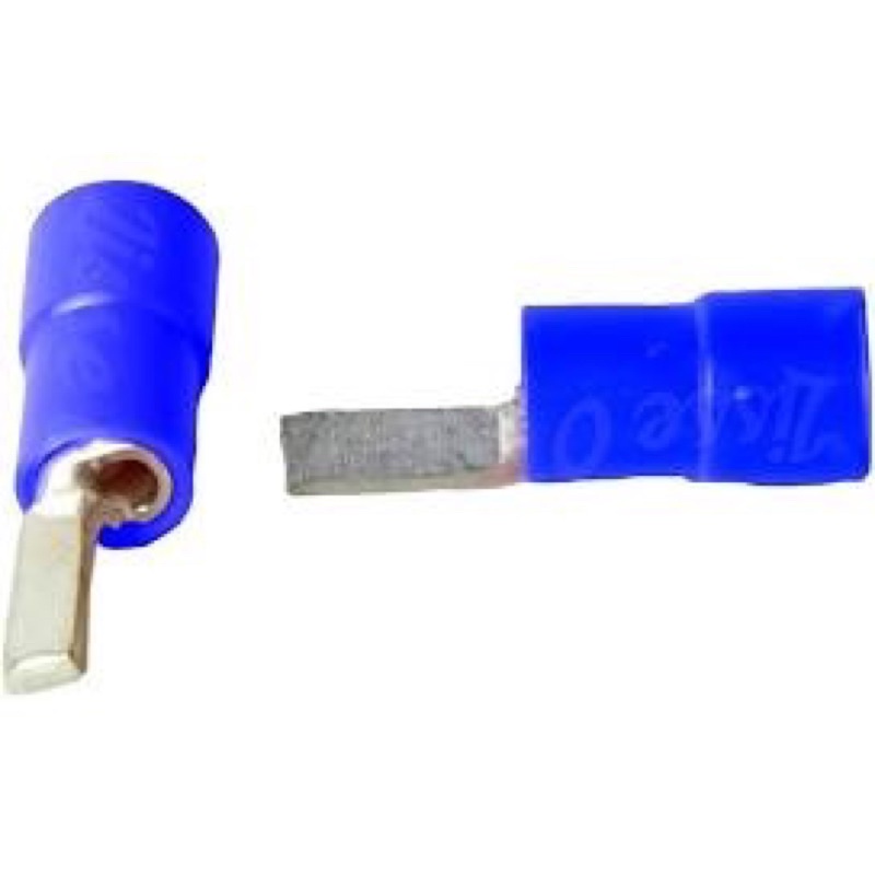kit c/ 4 terminal pré isolado pino 16mm azul ( conectores )