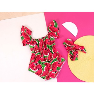 body bebe menina macacão infantil  mesversários várias frutas melancia em Oferta na Shopee