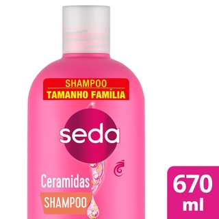 Shampoo Seda Cocriações Ceramidas 670ml Tamanho Família