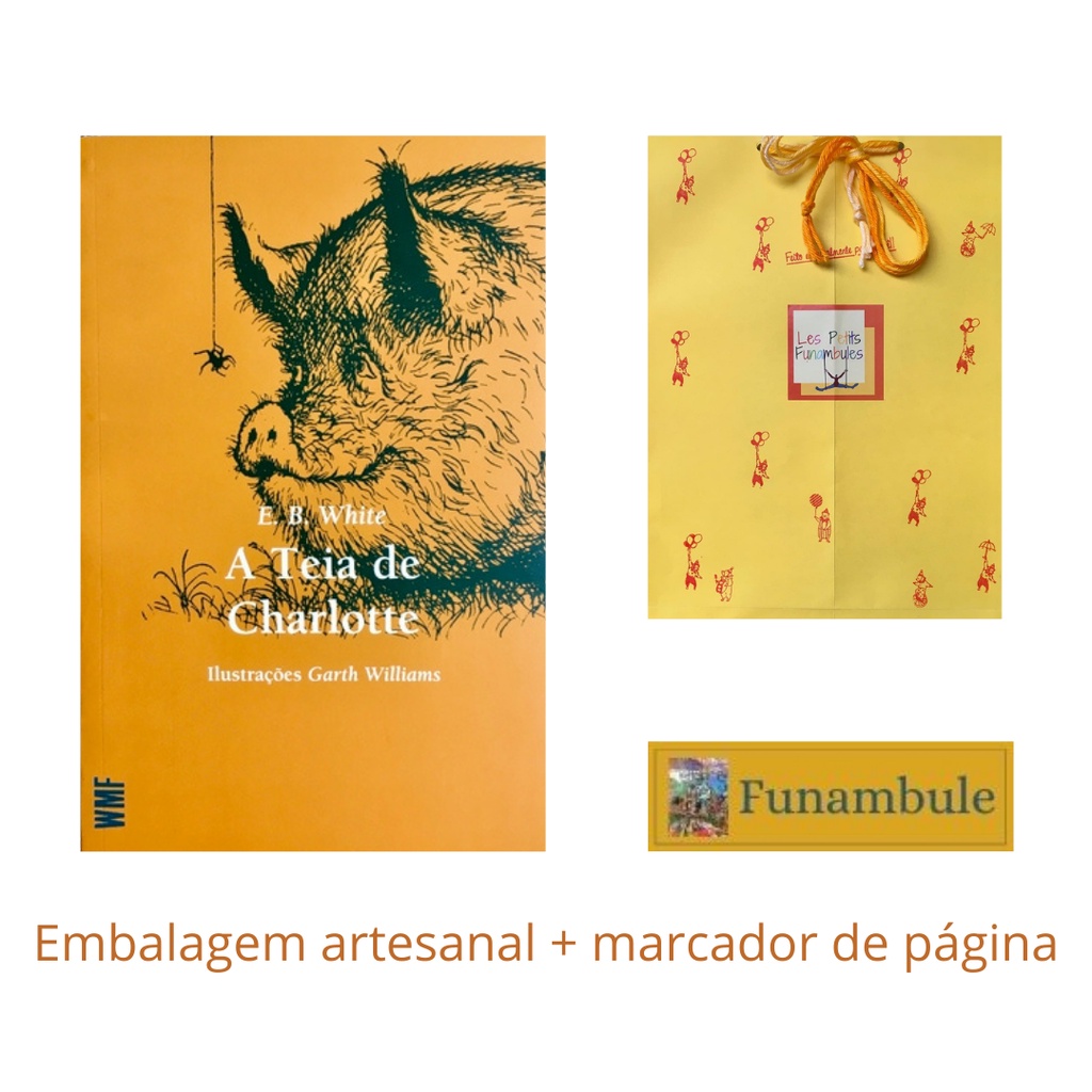 A Teia de Charlotte Shopee Brasil