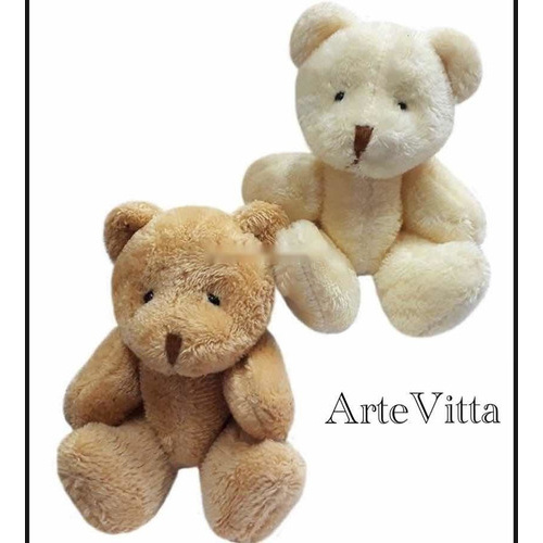 Kit De 5 Mini Chaveiro Lembrancinha Ursinho / Urso De 10cm