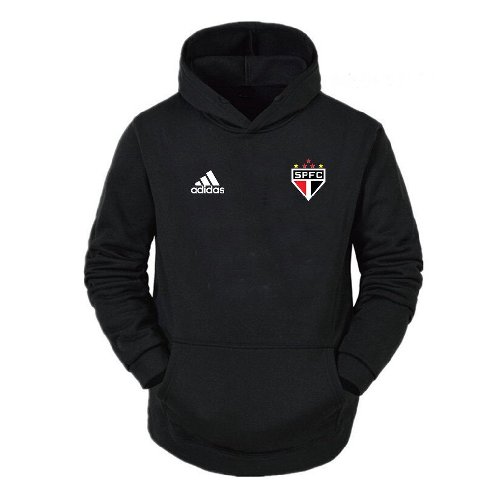 Moletom Do São Paulo Blusa De Frio Masculina Casaco De Time São Paulo ...