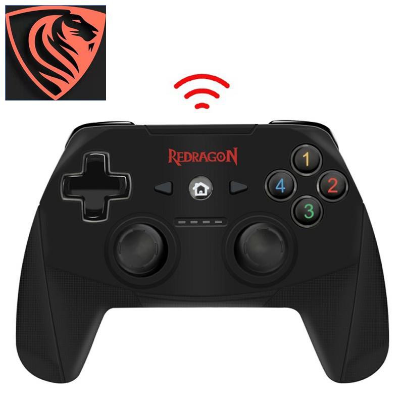 Redragon Controle / Joystick / Vibração Harrow Usb G808 Para Pc / Ps3 ...