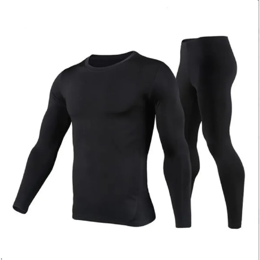 Conjunto Térmico Masculino Segunda Pele Inverno Blusa + Calça Proteção Frio Extremo Confortável