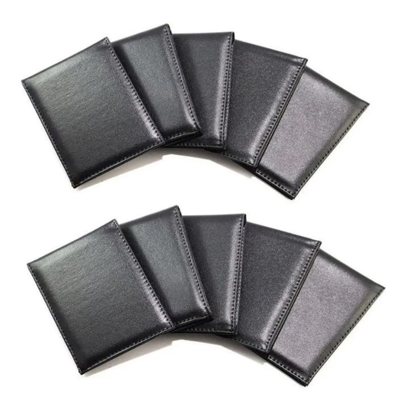 2 Carteira Masculina Masculino Couro Promoção  Presente Para Homem