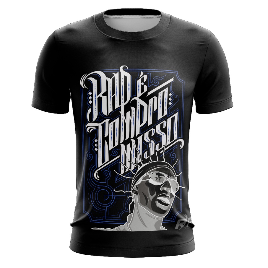 Camisa camiseta Rap sabotage Rap é Compromisso