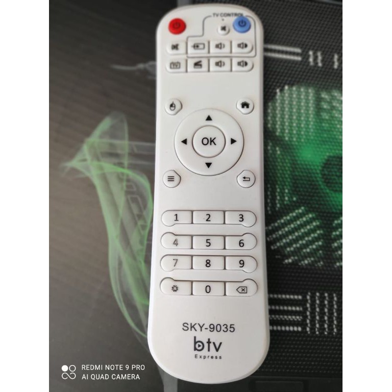 Controle Remoto Btv Receptor Sky9035 Ou Le7747 | Shopee Brasil