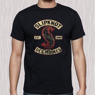 Slipknot Est . Camiseta Masculina Preta Moines Des 1995 Tamanho S Ao XXXL