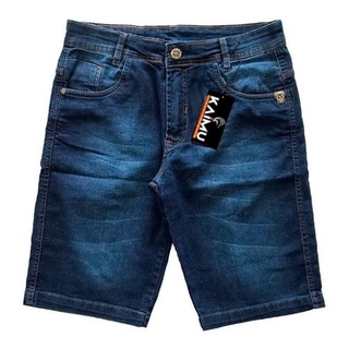 Bermudas Short Jeans Masculina Lycra Elastano Premium