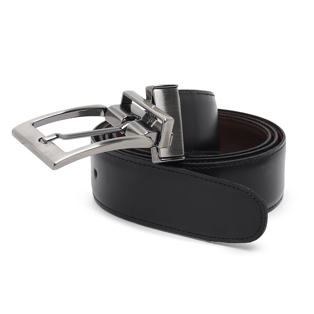 Cinto Masculino Couro Legitimo Dupla Face 2 em 1