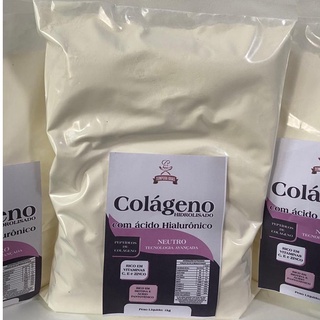 COLÁGENO HIDROLISADO com ácido Hialurônico