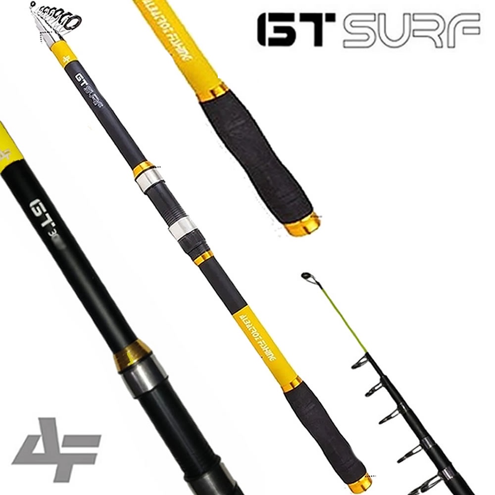 Vara Pesca Praia Costão Telescópica Gt Surf Escolha O Modelo em Oferta na Shopee