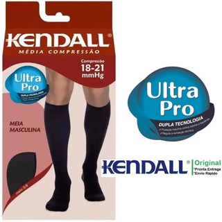 Meia 3/4 Kendall Masculina Média Compressão 1802 Azul