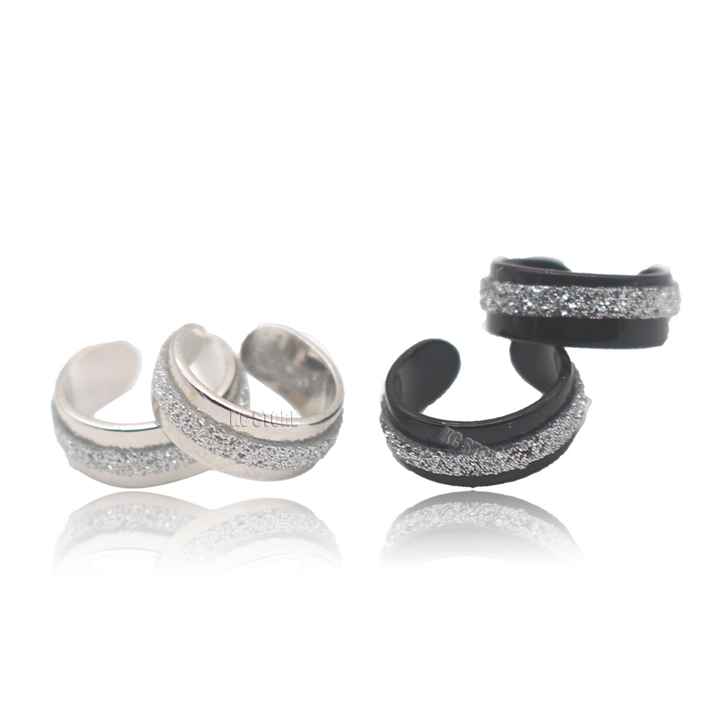 Brinco De Pressão Cartilagem Folheada estilo europa fake piercing cor preto prata masculino feminino em Oferta na Shopee