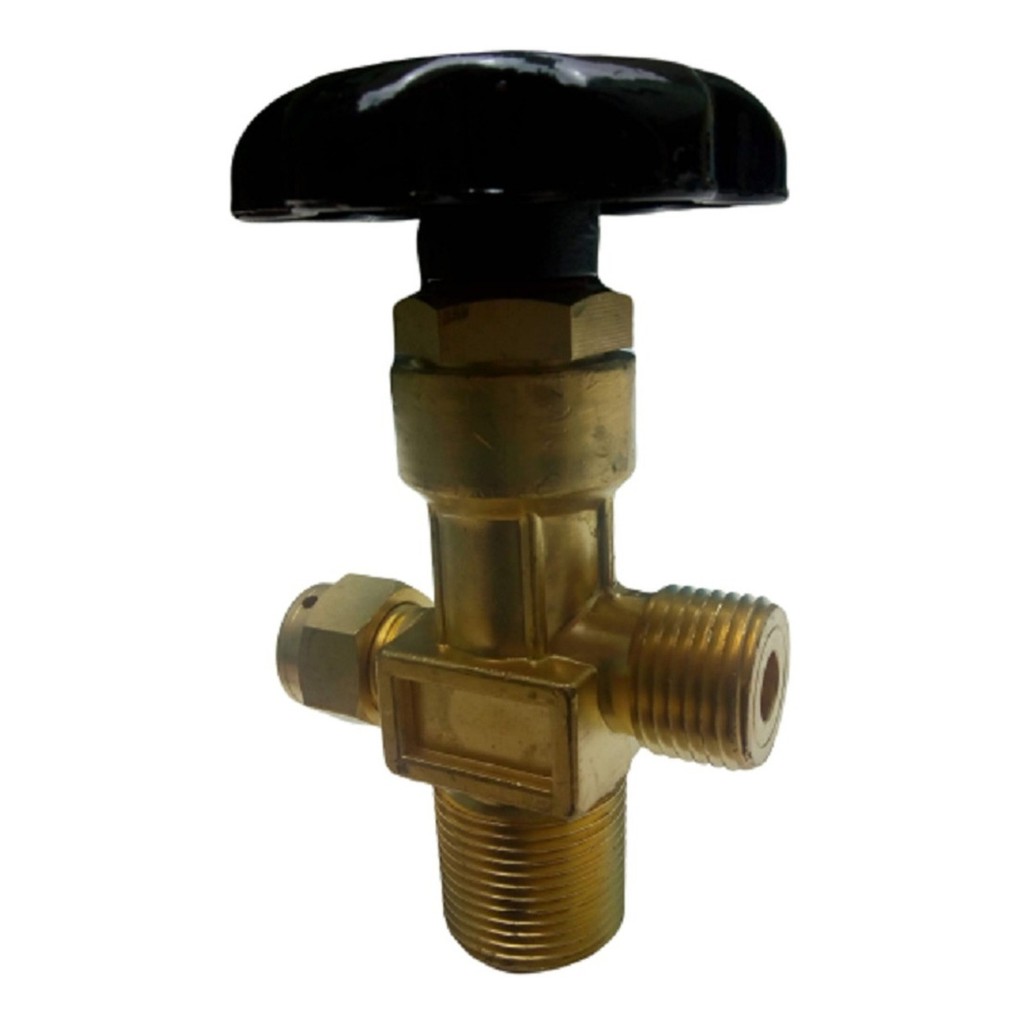 Válvula Topo P/ Cilindro Co2 Chopp Aquário Solda 3/4 X1/2