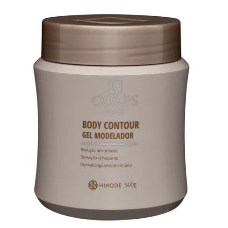 Hinode Redutor de Medidas Corps Lígnea Body Contour Gel Modelador 500g Original de Fábrica