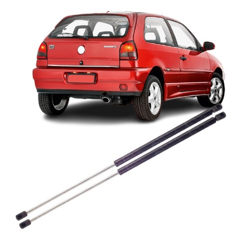 Par Amortecedor Mola Gás Tampa Traseira Apx Gol G2 95 A 99