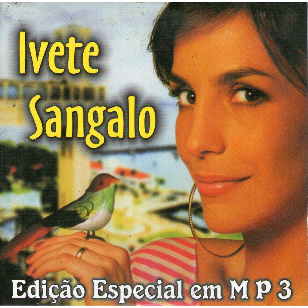 CD MP3 IVETE SANGALO CAPA PAPELÃO