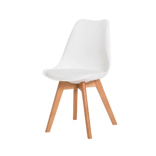 Cadeira Cozinha Jantar Charles Eames Saarinen Leda Design Branca