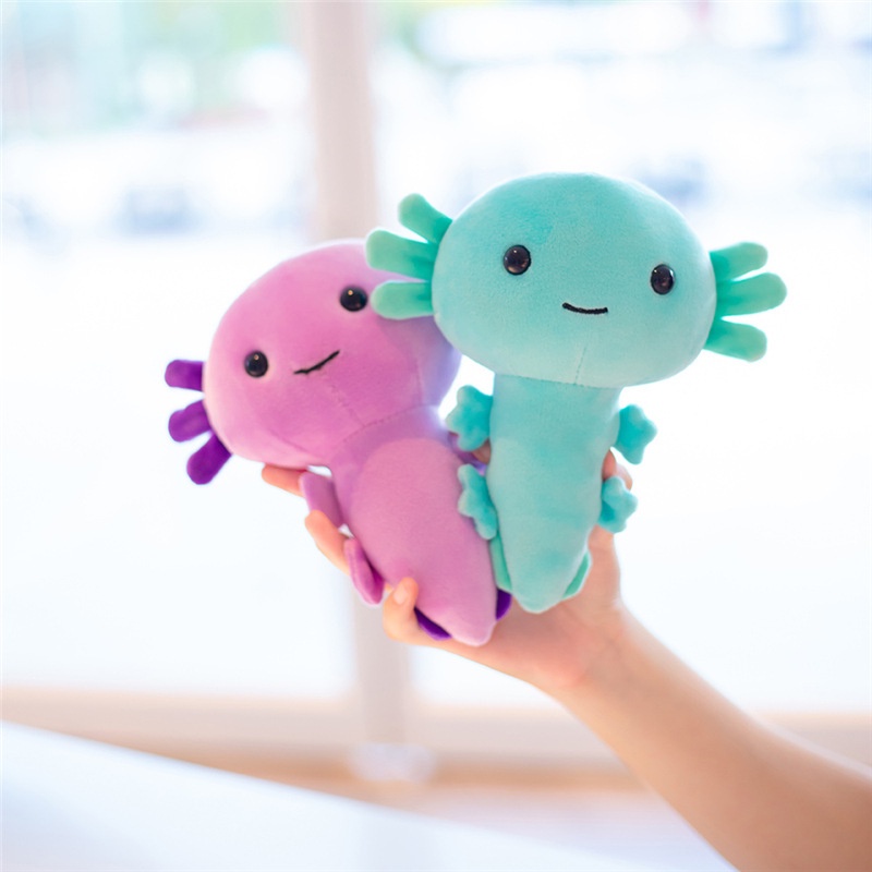 Boneca De Pelúcia Newt Axolotl hexagonal De Dinossauro Axolote