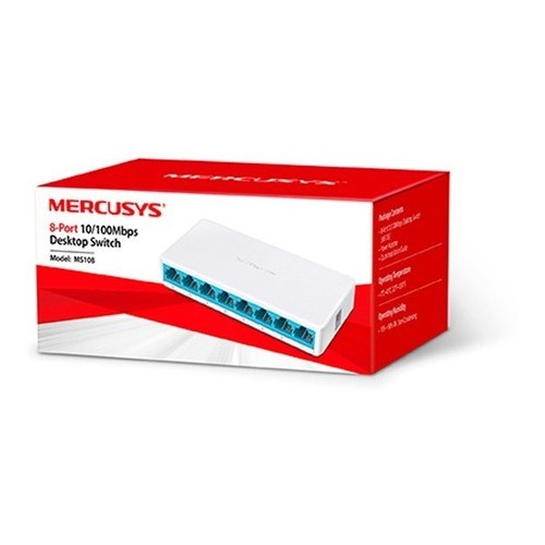 Switch Tp-link 08pt Mercusys By Tp-link Ms108 10/100