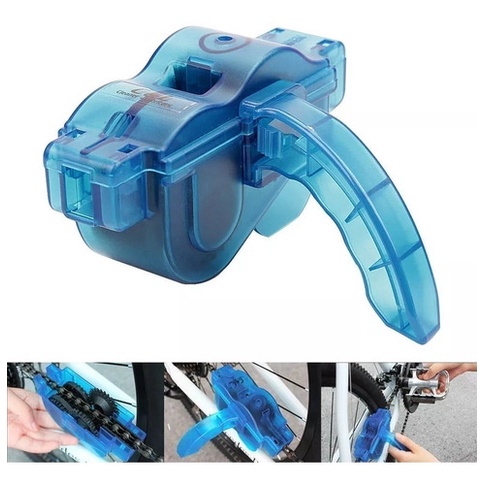Kit escova de limpeza de bicicleta transmissão bike caixinha maquina de limpar corrente bike mtb speed cicloturismo