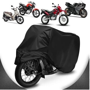 capa para cobrir moto couro couvin modelos honda yamaha
