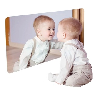 Espelho Acrílico Quarto Do Bebê Neném Montessoriano 60x40 Cm em Oferta na Shopee