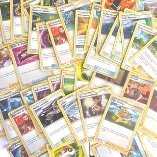 Lote Cartas Card Pokemon Treinadores Original Copag