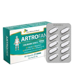 Artrofan Colágeno Tipo 2 + Magnésio e Vitaminas 60 cápsulas - Flora Nativa