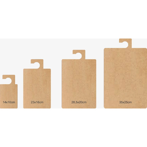 Kit De Gabarito para Dobrar Roupa  com 4 Peças em Mdf em  cada kit