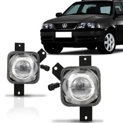 Farol Milha Auxiliar Gol Parati Saveiro G3 99 2000 2001 2002