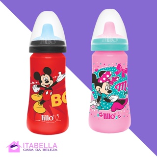 Copo Lillo Colors Disney 300ml Mikey Ou Minnie em Oferta na Shopee