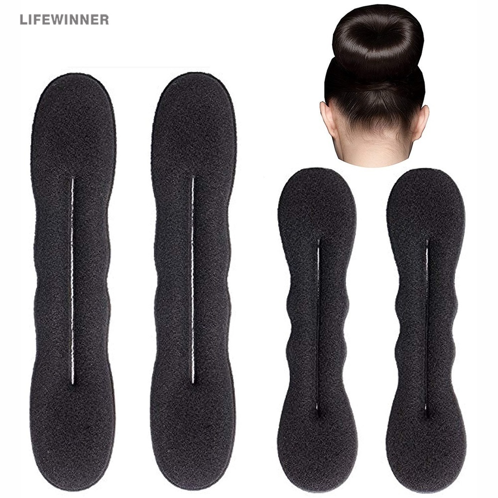 Mulheres Magia Do Cabelo Fabricante De Coque/Meninas DIY Hair Styling Ferramentas/Moda Simples Donut Bun Acessórios Para O