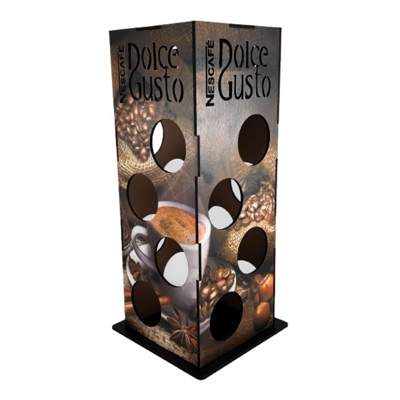 Porta cápsulas Torre Dolce Gusto Estampada B2 em Oferta na Shopee