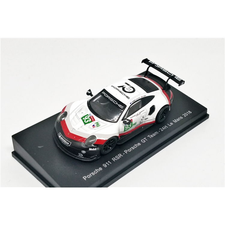 Spark 1:64 Porsche 911 RSR No.93/94 Porsche GT Team 24H Le Mans 2018 Diecast Car
