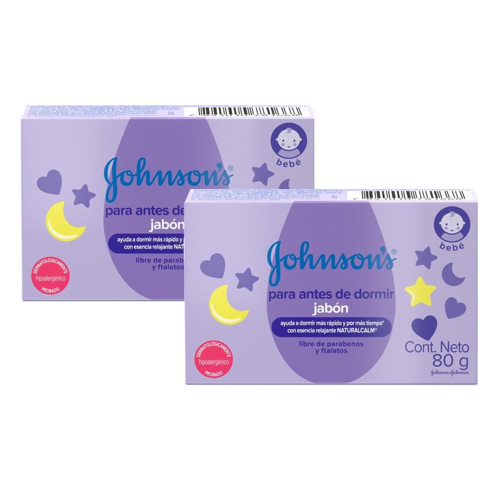 Kit com 2 Sabonetes Barra Hora do Sono Johnson's Baby 80g em Oferta na Shopee